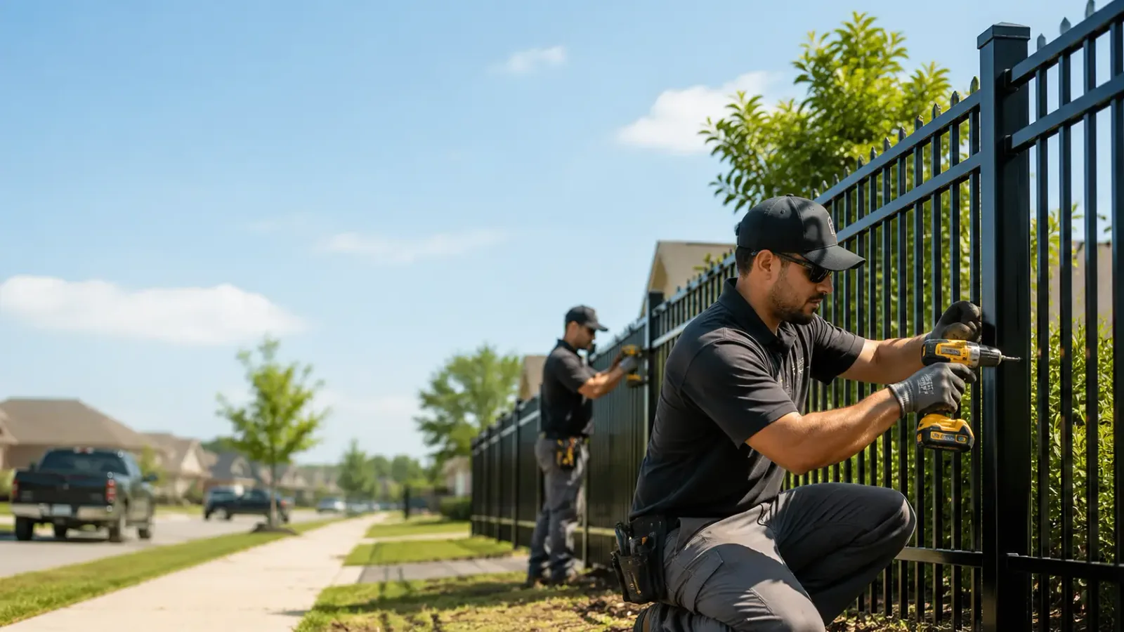 Metal Fence Installation in Wells Bridge, NY